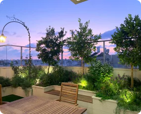 גינה על הגובה